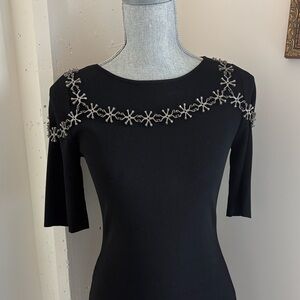 Patricia David vintage Pewter neck and shoulder ornement